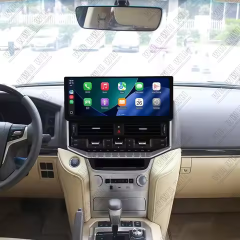 Android Auto 15.9" Screen For Toyota Land Cruiser LC200 2007-2021 Car Radio Digital Navi Stereo Mult