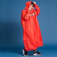 藏衫罩背背款-背包太空連身式風雨衣-紅