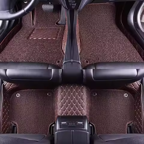 Double Layer Car Mat For Opel Insignia Opel Grandland Gen1 Opel Corsa E Acura MDX Acura ZDX YB1 Auto