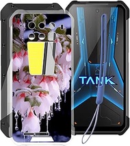 Phone Case for Unihertz 8849 Tank 3 Pro (6.79"), Clear Soft Silicone TPU Protective Case, Shockproof