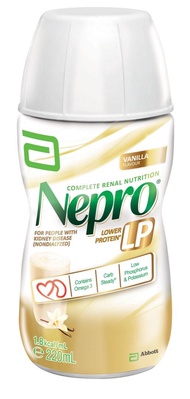 Nepro 雅培怡腎康® LP 較低蛋白配方 雲呢拿味 220毫升