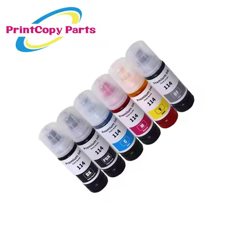 1Set 114 Compatible Color Refillable Ink for Epson Ecotank ET-8500 ET-8550 Printer
