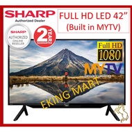 Sharp Full HD ANDROID Smart Tv 2TC42BG1X / 2TC42BD1X Digital LED TV  42" / 42 inch USB Movie Play (mytv)