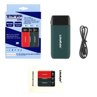 LiitoKala Lii-MP2 Bộ Sạc Điện Thoại Di Động QC3.0 Đầu Vào Loại C Sạc Nhanh Cho Pin 21700/18650 Thiết
