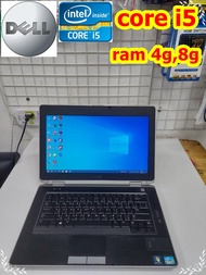 Notebook (Laptop) DELL latitude E6430, Core i5-3210M Ram 4GB,8 GB ssd 128GB+HDD 500GB ,HDD 1Tb (สินค้ามือสอง พร้อมใช้งาน)