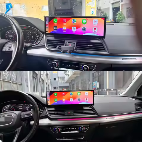 2560*720 HD Screen For Audi Q5 Q5L Sq5 2018 2019- 2020 CarPlay Android 14.9inch Car Multimedia Video