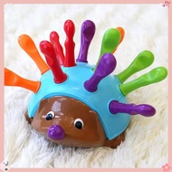 Spike Hedgehog Color Sorting Toy Early Education Game Sensory Learning Toddler Toy Kids Mainan Budak