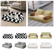 YWJLQH SiaBiced Couch Washable Bed Modern Comfortable Slip Base Couch Bed Sofa for Puppy Kittens