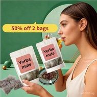 50% off 2 bags  Premium Organic Yerba Mate Tea Bags – Natural Energy & Detox Herbal Tea   3g*30bags 