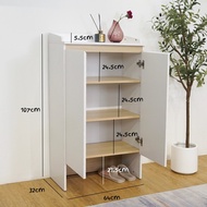Furniture Direct ARIA 2 Door Shoe Cabinet-rak kasut
