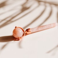 天然粉晶滾輪器 穴道按摩去水腫 澳洲JULISA 包金奢華版愛情