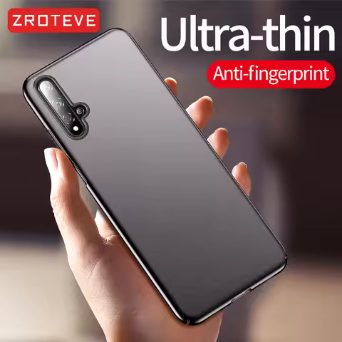 For Huawei Nova 5T Case ZROTEVE Ultra Slim Frosted Hard PC Cover For Huawei Nova 5T Nova5T Shockproo
