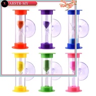 XS 3 Min Sand No Battery Shower Timer Save Water Needed Tooth Brushing Timer