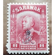 Setem Sarawak 8 Cents Used (S9)