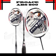 Badminton Racket Pro Ace ABS 800 Original Complete Bonus