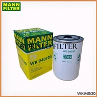 WK940/20 Mann Genuine Fuel Filter FC-25040 SFF4020 BF7886 FF5470 FC-25041 P550004 H18WDK02 500185386
