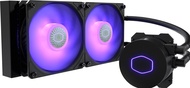 Cooler Master MasterLiquid ML240L V2 RGB CPU Liquid Cooler - Brighter Lighting Effects, 3rd Gen. Pum