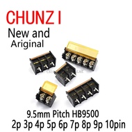 2pcs Pcb Screw Terminal Block Connector Hb-9500 300v 30a Lid Barrier Terminal 9.5mm Pitch HB9500-2p 