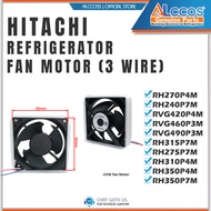 HITACHI REFRIGERATORS FAN MOTOR (3 WIRE) – 92MM X 92MM HH0004962A