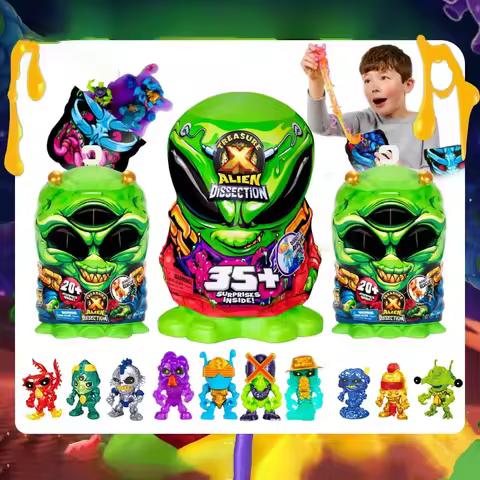 Mystery Treasure Hunter Alien Dissection with Slime Surprise Blind Box Gifts Collection Funny Toys