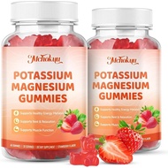 Potassium Magnesium Gummies – High Absorption Magnesium Glycinate – Magnesium Potassium Supplement G