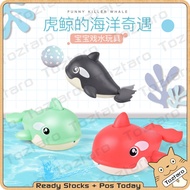 Baby Bath Toys Swimming Killer Whale Doll Shower Toy Bath Whale Toy Playing Water Toys Ocean Childre