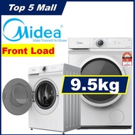 Midea (7.5kg / 8.5kg / 9.5kg) Inverter Front Load Washing Machine MF100W75 MF100W85B MF100W95B