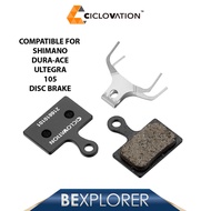 CICLOVATION DISC BRAKE PAD SHIMANO K-TYPE For SHIMANO DURA-ACE ULTEGRA 105 DISC BRAKE