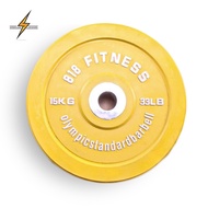 Rubber Bumper Weight Plate - 15KG