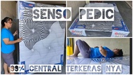 Central Senso pedic real orthopedic kasur spring bed padat foam encase 160 x 200