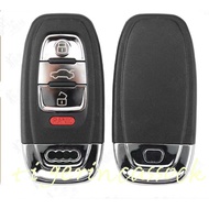 Perfect Audi 3+1red buttons smart key casing to replace Audi A3 A4 A5 A6 A8 Quattro Q5 Q7 A6 A8 etc. Smart Car Key Shell