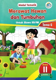 Buku LKS Tematik Tema 6 Kelas 2 SD/MI Semester 2 Kurikulum 2013