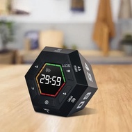 Pomodoro Timer 3 Volume Adjustable Custom Countdown Electronic Timer Cube Hexagonal 3 5 15 30 45 60 