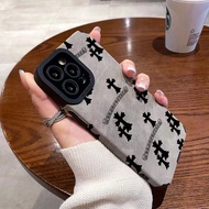 chrome hearts Skin-friendly feel phone cases for iphone 15 Pro Max 14 Pro Max i14 plus 13 Pro Max i1
