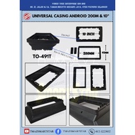 Universal Casing Android for Toyota Series 200mm & 10inch (BLACK) (TO-491T)