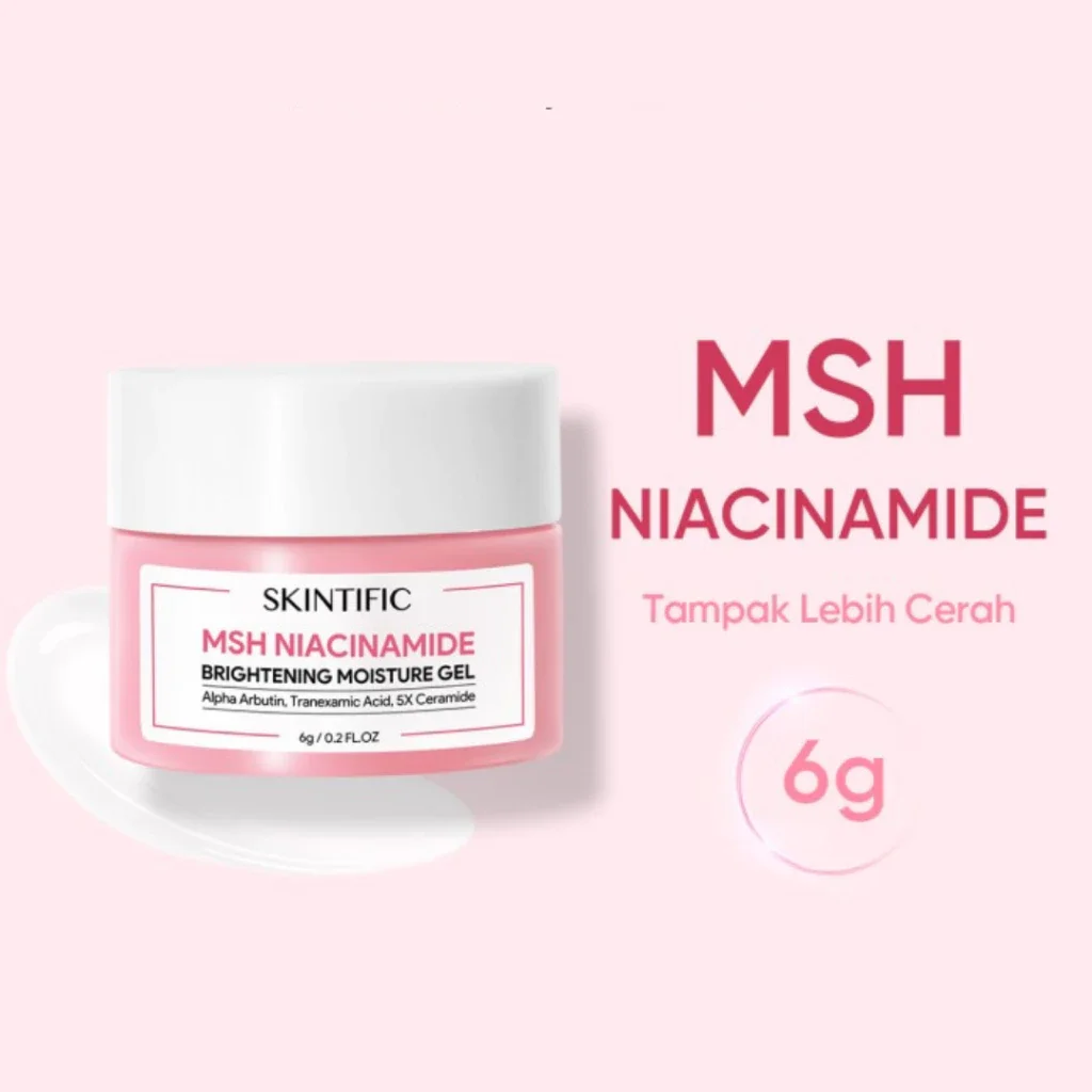 Skintific msh niacinamide moisturizer 6gram ( TRAVEL SIZE )