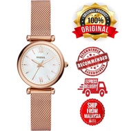 Fossil Carlie Watch ES4433 Rose Gold