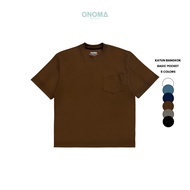 Onoma Katun Bangkok - Pocket Oversized Tshirt Basic - Kaos