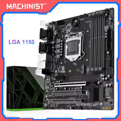 MACHINIST H97M PRO Motherboard Support LGA 1150 Intel Core I3 I5 I7 E3 CPU DDR3 RAM SATA3.0 USB3.0 N