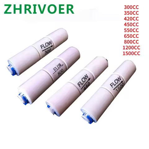 RO Water System Waste Water Flow Regulater Restrictor 1/4" OD Hose Reverse Osmosis Quick Pipe Fittii