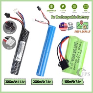 COD 11.1V/7.4V Lithium Battery Electric Toy Bateri Accessory Rc Rechargeable Battery Charger Battery