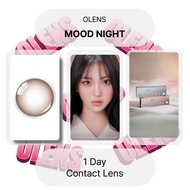 Olens Mood Night 1 Day Mood Brown 10P 13.3mm Puscon