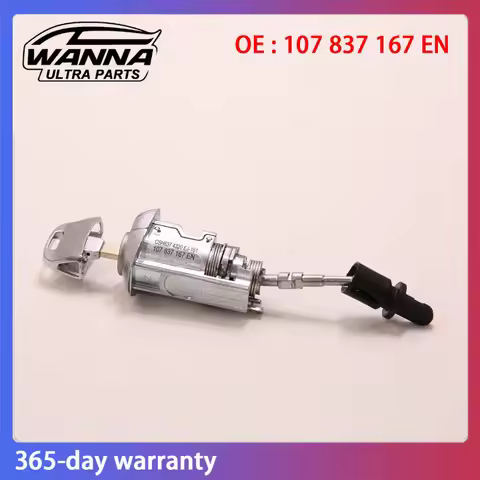 Left Door Cylinder Lock with Key OE Quality 107837167EN 8W1837167C for AUDI A4 B9 2017-2025 107 837 