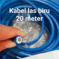 16mm welding Cable 20 meter copperbiru 15 meter/ 10 meter/ 5 meter welding Cable 16 mm Cable 16mm