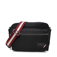 Bally Men's Bag Nylon Waterproof Stripes Shoulder Messenger Bag Men's Contrast Color Fashion Casual 