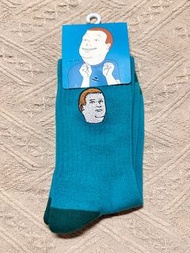 Bobby hill socks 刺繡 襪 長襪 Bobby hill 厚襪  趣味 搞怪 禮物 生日禮物 birthday gift 送禮 交換禮物 正版 有雷射標籤