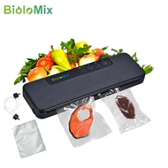 BioloMix Automatic Food Vacuum Sealer Wet or Dry Food Saver Packing Machine with 10pcs free bags for Sous Vide Cooker