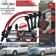 PROTEC Plug Cable Toyota Corolla Levin AE101 AE111 4AGE 20V Silvertop Blacktop 7MM (Made In USA) Ignition Cable Wire