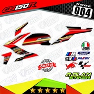 Decal Sticker Striping Variation Honda CB 150 R 2018-2020 / CB 150 R 2018 Ahir - CB 150 R 2019 - CB 