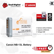 กล้อง NB13L Canon แบตเตอรี่ NB-13L สำหรับ Kamera Canon PowerShot G7X